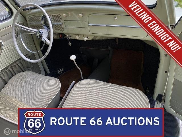 Volkswagen Beetle | 1960 | Route 66 Auctions, Volkswagen, Zwart, Bedrijf, Handgeschakeld