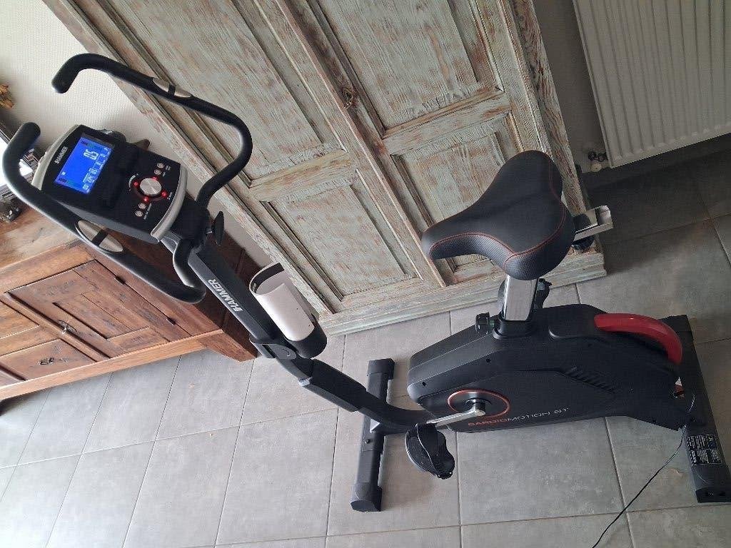 Hometrainer Hammer cardio motion bt, Ophalen, Zo goed als nieuw, Metaal, Benen
