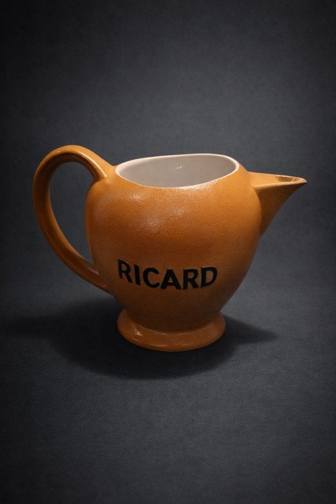 Pichet publicitaire Ricard vintage en céramique., Enlèvement, Neuf, Autres types