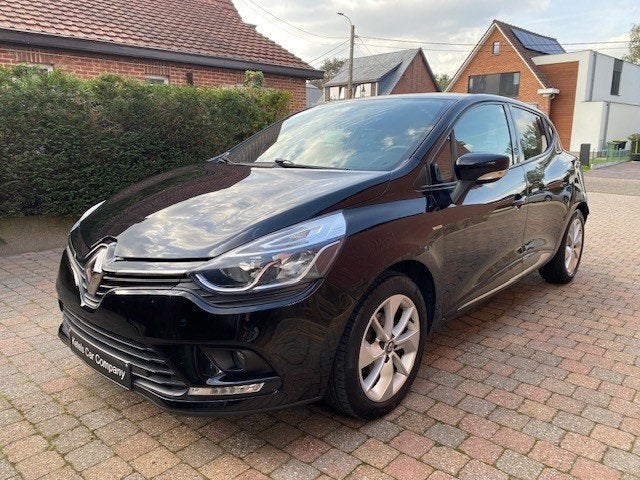 RENAULT CLIO/90PK/ZEER MOOI/GARANTIE, Voorwielaandrijving, 4 deurs, Stof, Zwart