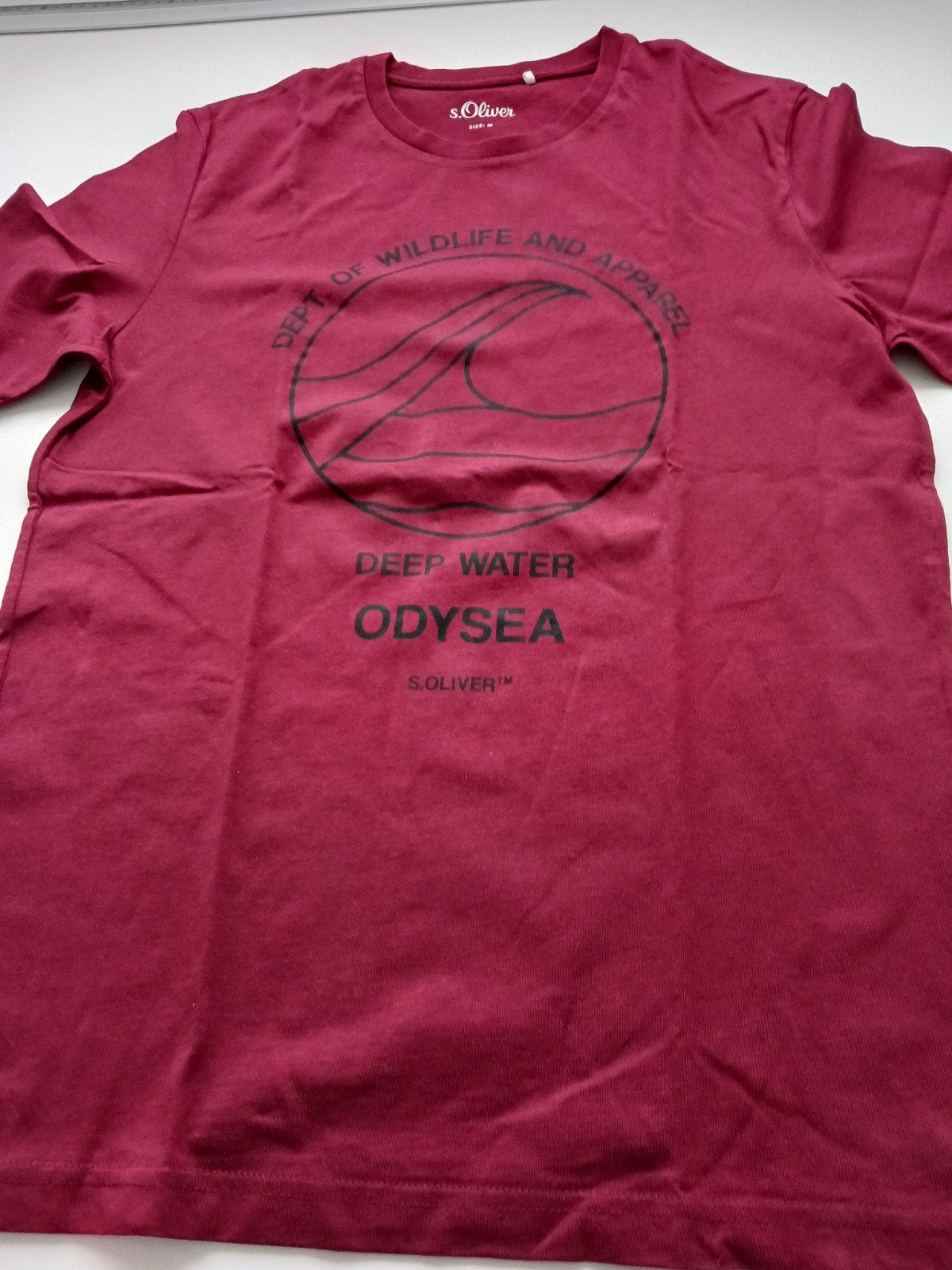 T- shirt merk S Oliver net als nieuw te koop., Ophalen, Maat 48/50 (M)