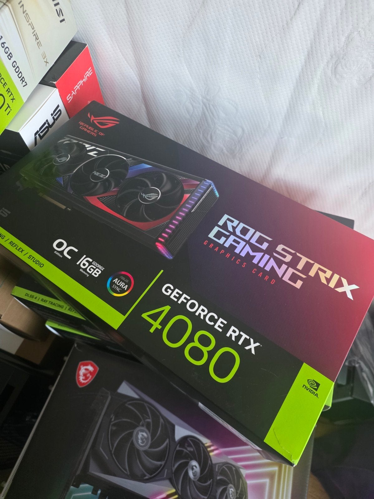 RTX 4080 ASUS ROG STRIX GPU, Ophalen of Verzenden