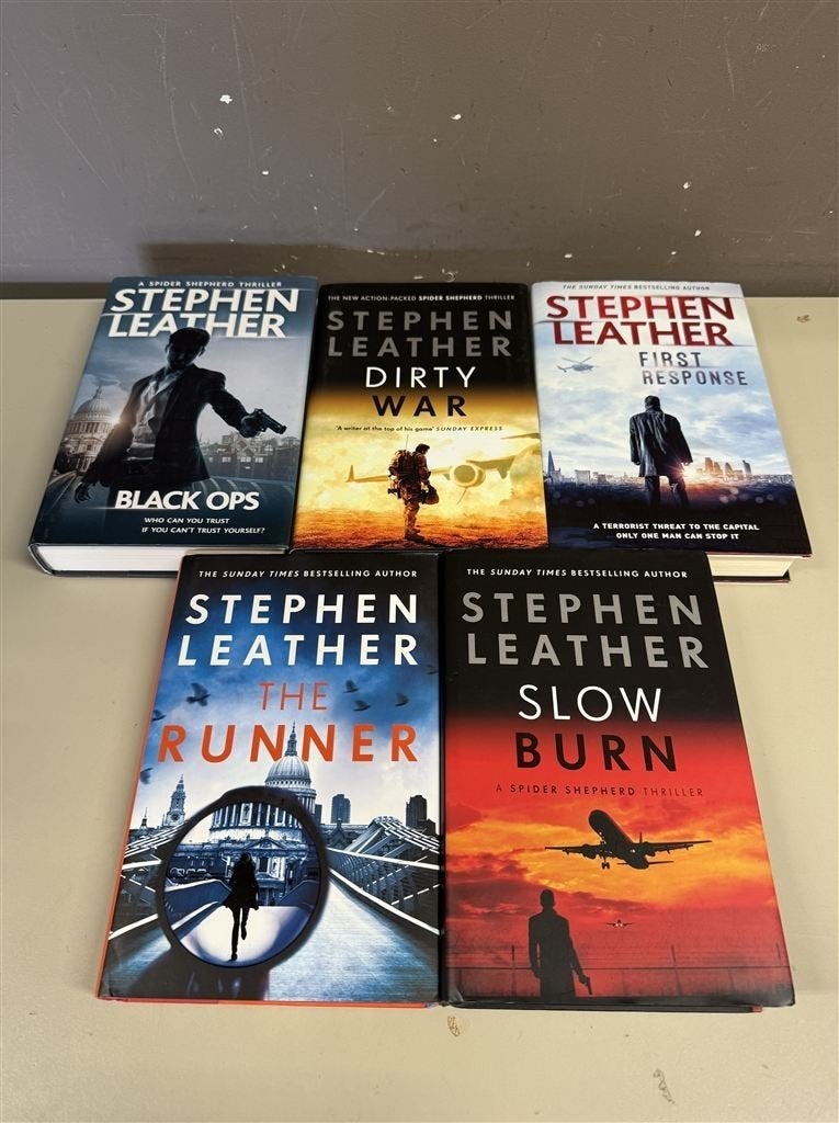 Stephan Leather - Black ops - Dirty war - First response - T, Ophalen of Verzenden, Nieuw
