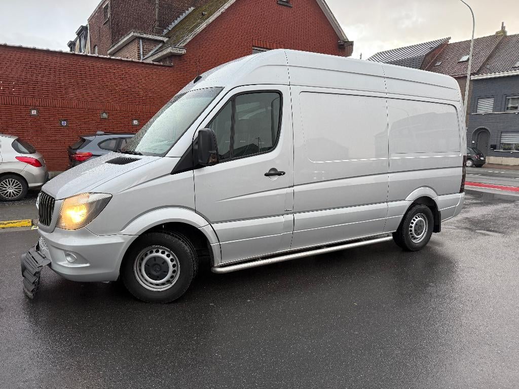 Mercedes Sprinter 319Cdi V6 Clim Euro 6*Netto 15909*, Autos, Cuir, Argent ou Gris, Achat, Entreprise