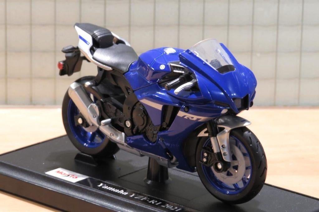 Yamaha YZF-R1 1:18 2021, Enlèvement ou Envoi, Neuf, Moteur, Maisto