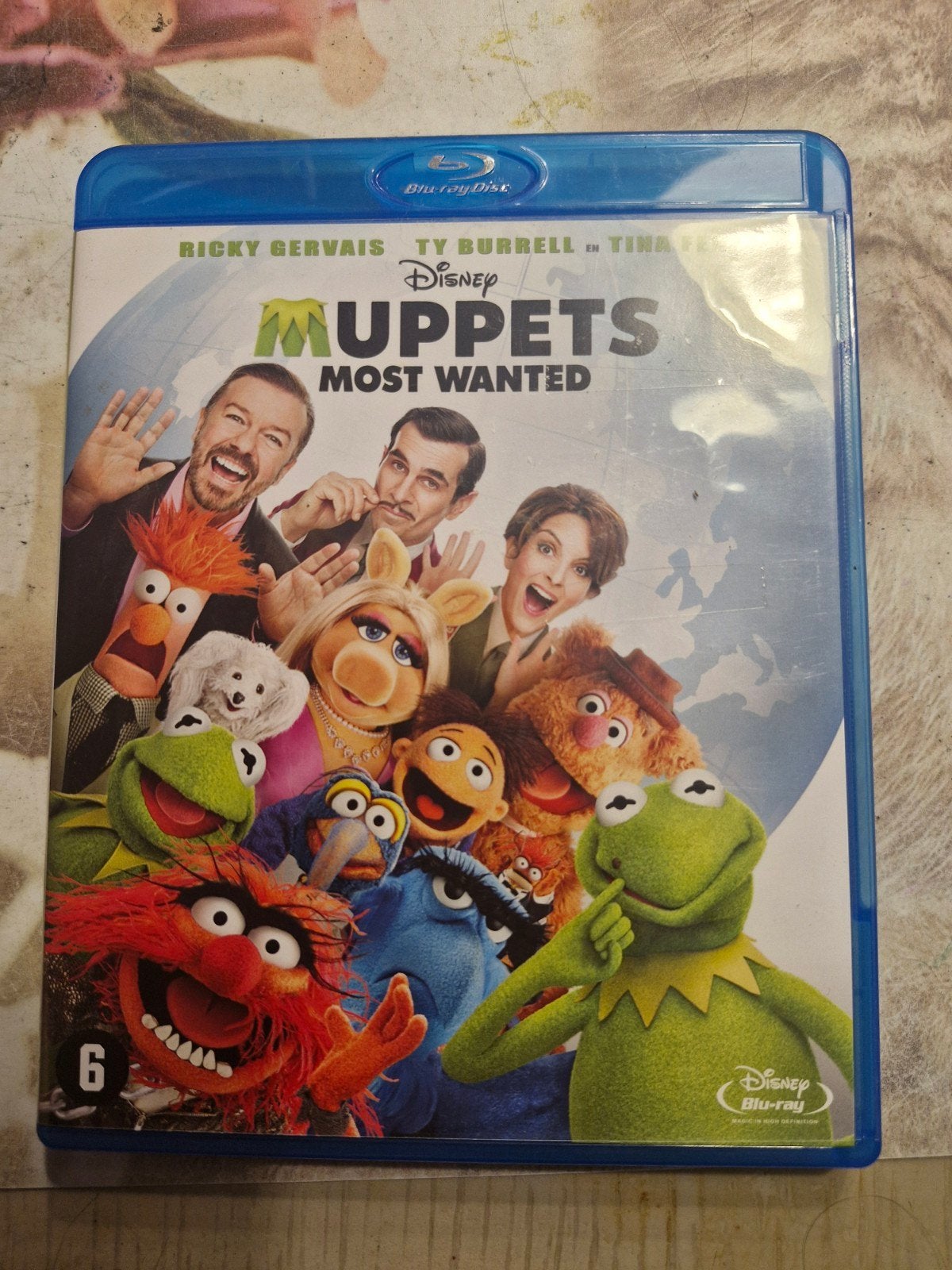 blu_ray disney muppers most wanted, Enlèvement ou Envoi, Dessins animés et Film d'animation, Néerlandais, Néerlandais