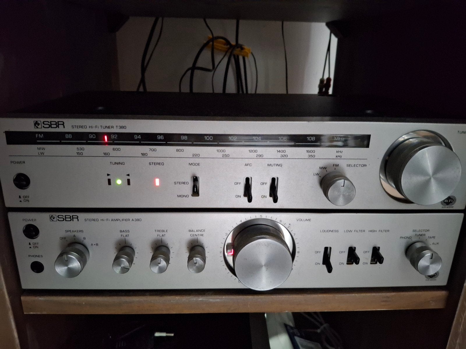 A vendre chaîne Hi-Fi SBRde 1981., Audio, Tv en Foto, Ophalen, Refurbished, Overige merken