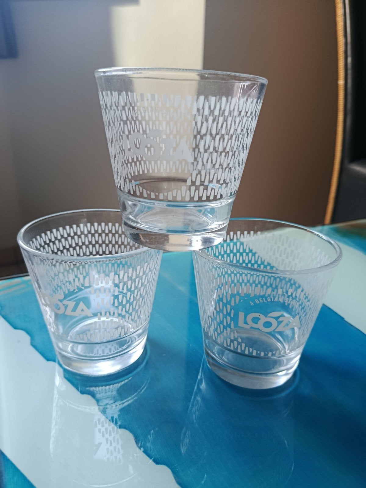 Loóza. 3 verres, Verzamelen, Ophalen