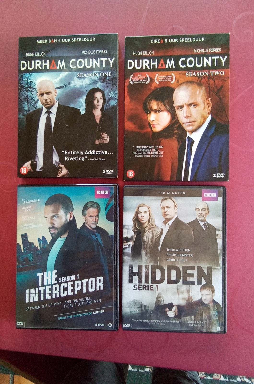 Crime series DVD, Enlèvement ou Envoi, Comme neuf, Crime, Néerlandais