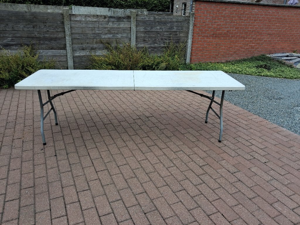 picknick plooitafel 240 cm, Tuin en Terras, Tuintafels, Ophalen