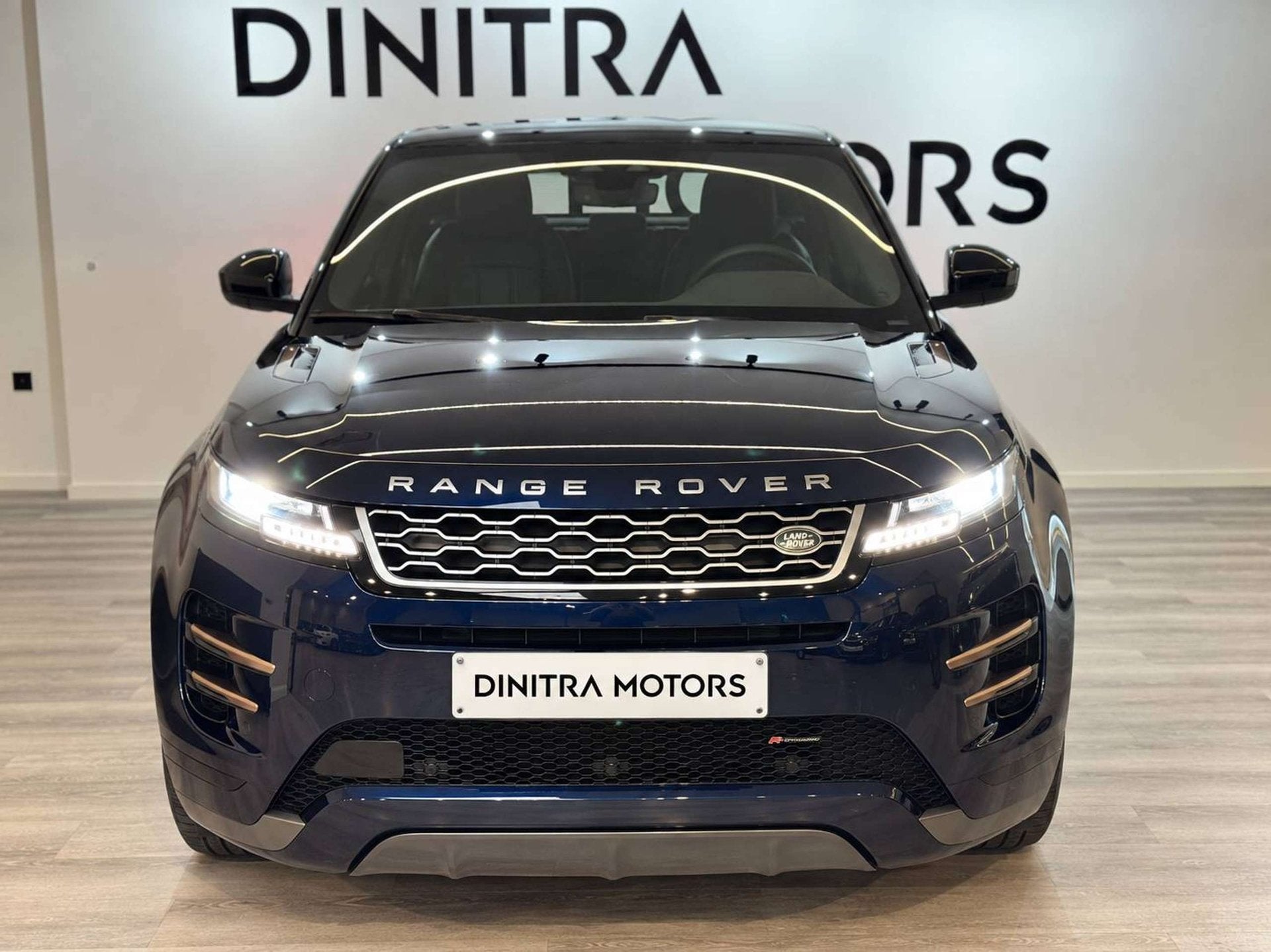 Land Rover Range Rover Evoque R-Dynamics - Carplay/Navi/ACC/, Auto's, Automaat, Gebruikt, 4 cilinders, Blauw