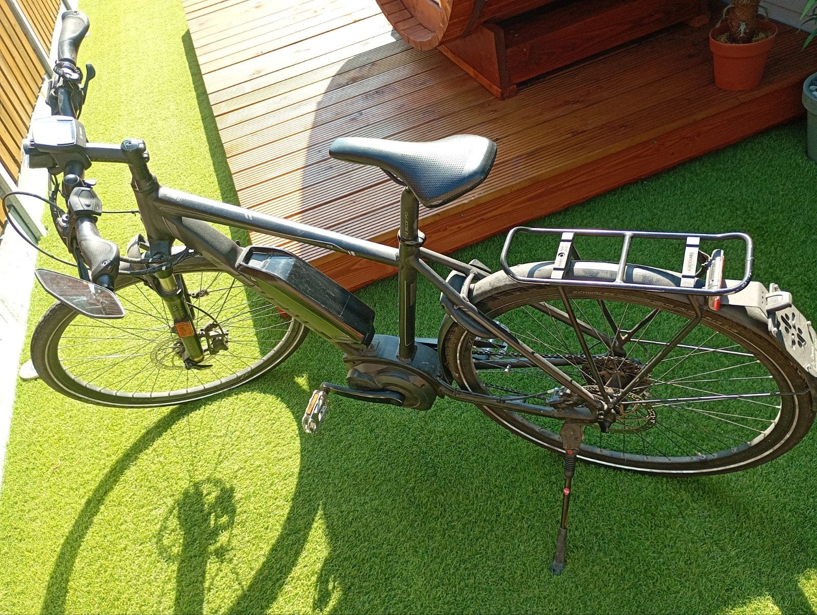 Speedpedelec Stevens., Ophalen
