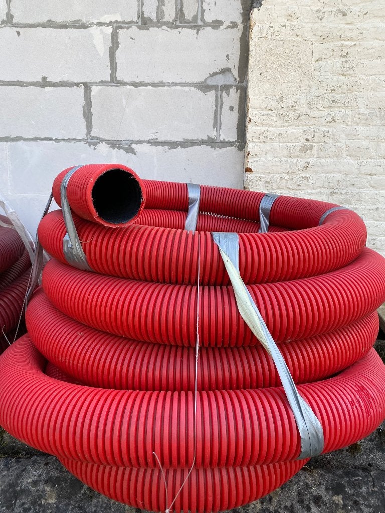 25 mètres de gaine flexible d 110mm, Bricolage & Construction, PVC, Enlèvement, Utilisé, Autres types