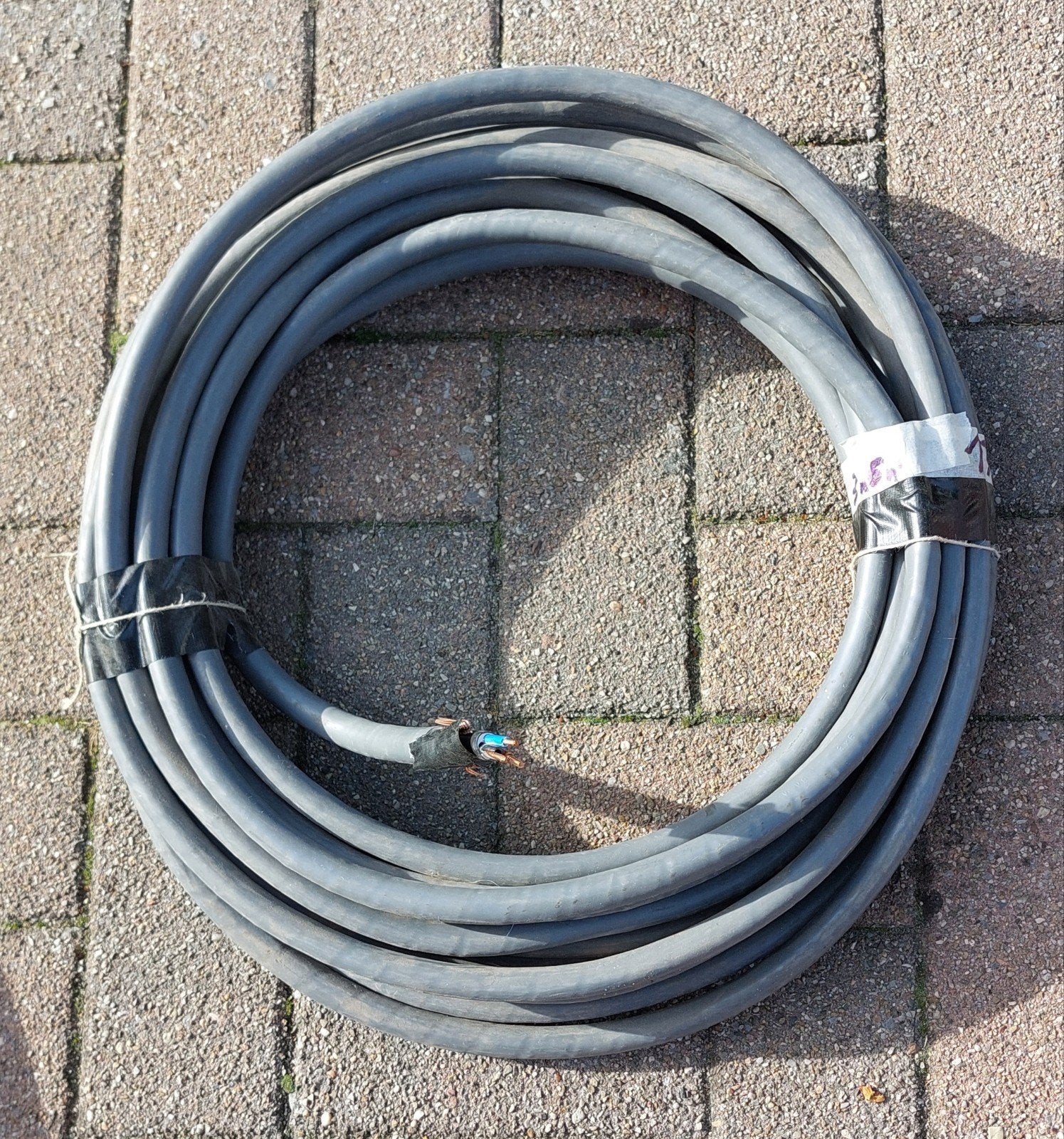 EXVB3G6 17,4m kabel 3x6mm² zware beschermingare bescherming, Doe-het-zelf en Bouw, Ophalen of Verzenden, Nieuw