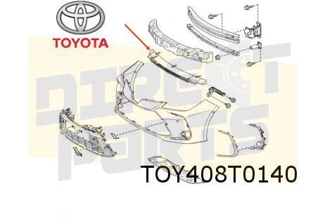 Toyota Corolla E21 (3/19-) (Sedan) schokdemper op voorbumper, Neuf, -, Toyota, -