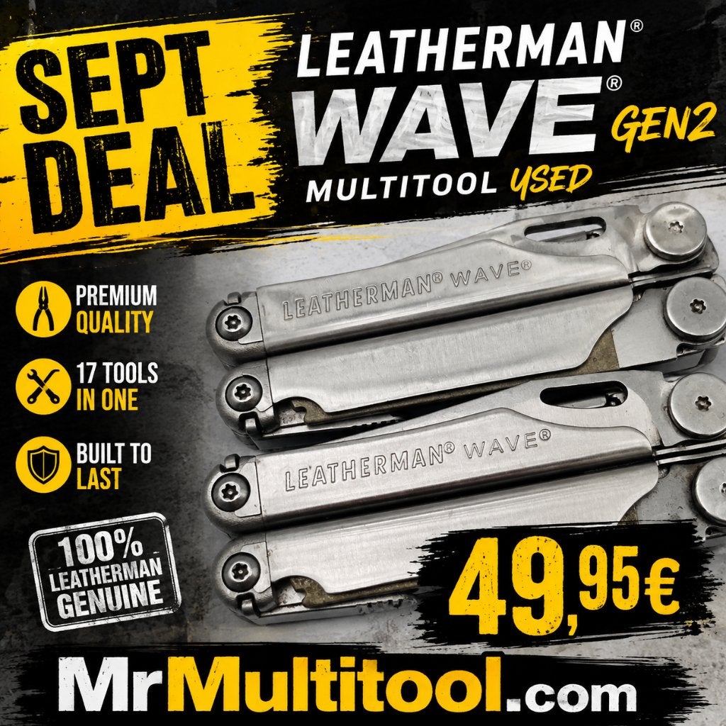 Leatherman Wave Gen2 Multitool Silver Used DEAL MRMultitool, Ophalen of Verzenden, Gebruikt