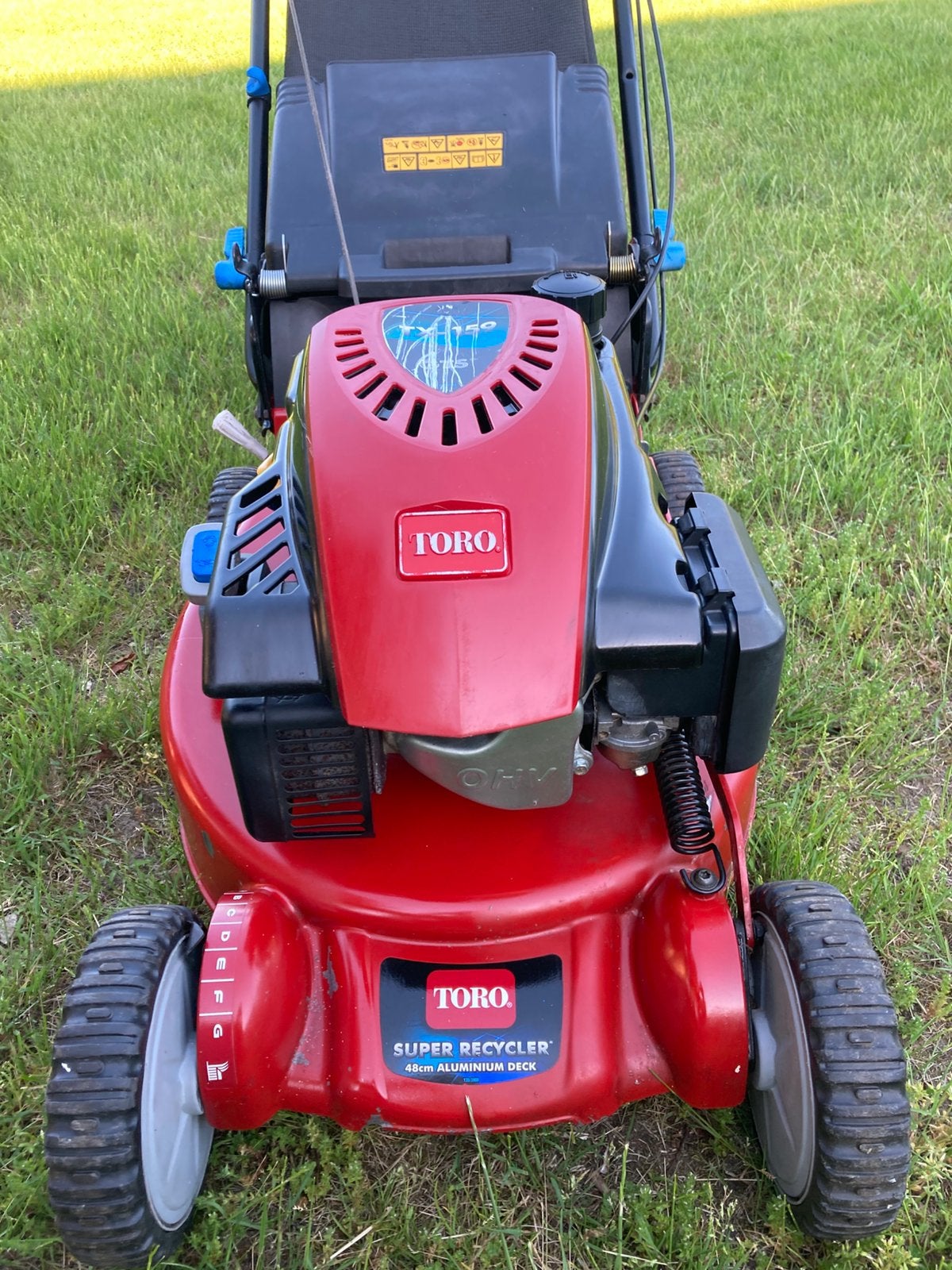 Toro TX 159 GTS, Ophalen, Cirkelmaaier, Gebruikt, Opvangbak