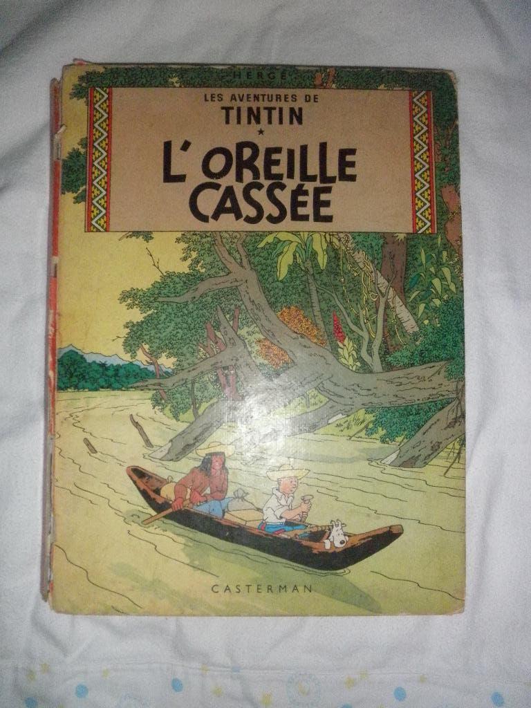 BD, Gelezen, Eén stripboek, Ophalen of Verzenden, Hergé