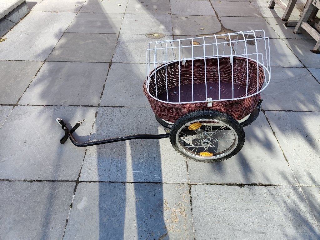 Fietskar voor kleine hond, Enlèvement ou Envoi, Comme neuf, Moins de 20 kg