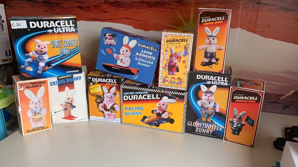 Speelgoed Duracell konijnen, Ophalen, Met doos, Overige merken, Overige karakters