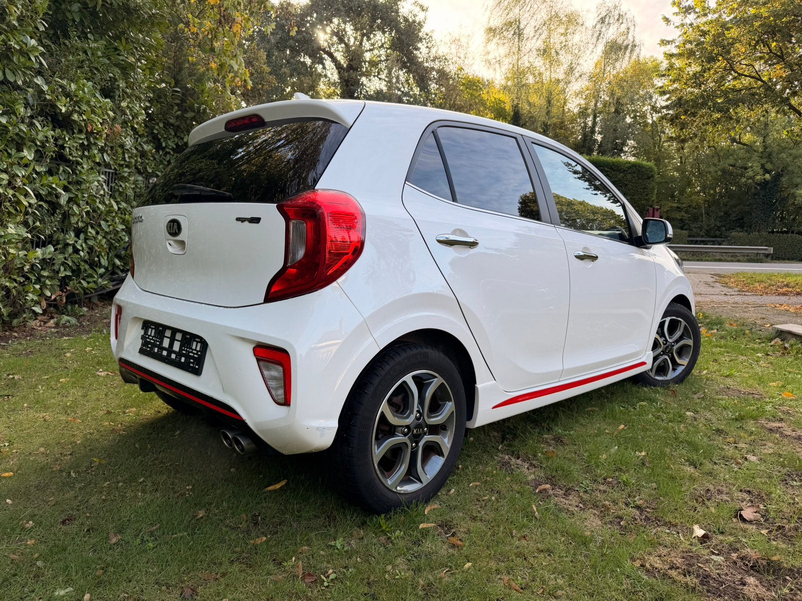 KIA PICANTO 1.0i GT-LINE | GPS | CLIM AUTO | 54.237 KM, Autos, Cuir, Achat, 5 portes, Automatique
