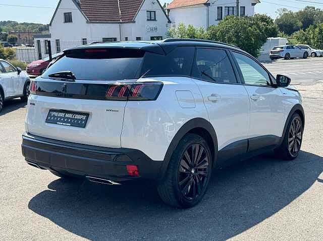 Peugeot 3008 Hybrid 225 PHEV GT / PANO / LED / 19' / BLACK, Automaat, Parkeersensor, Euro 6, Wit