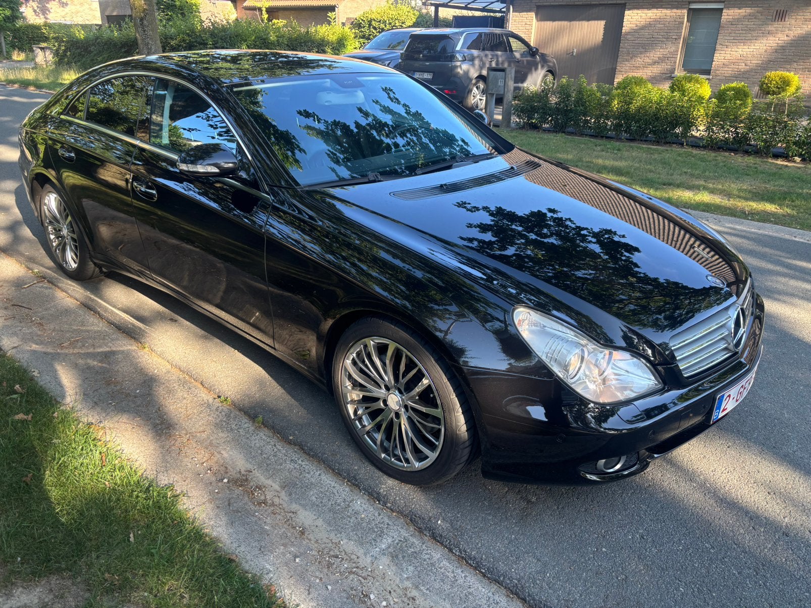 Mercedes CLS350 179000km perfect inorde, Auto's, Automaat, 4 zetels, Achterwielaandrijving, Zwart
