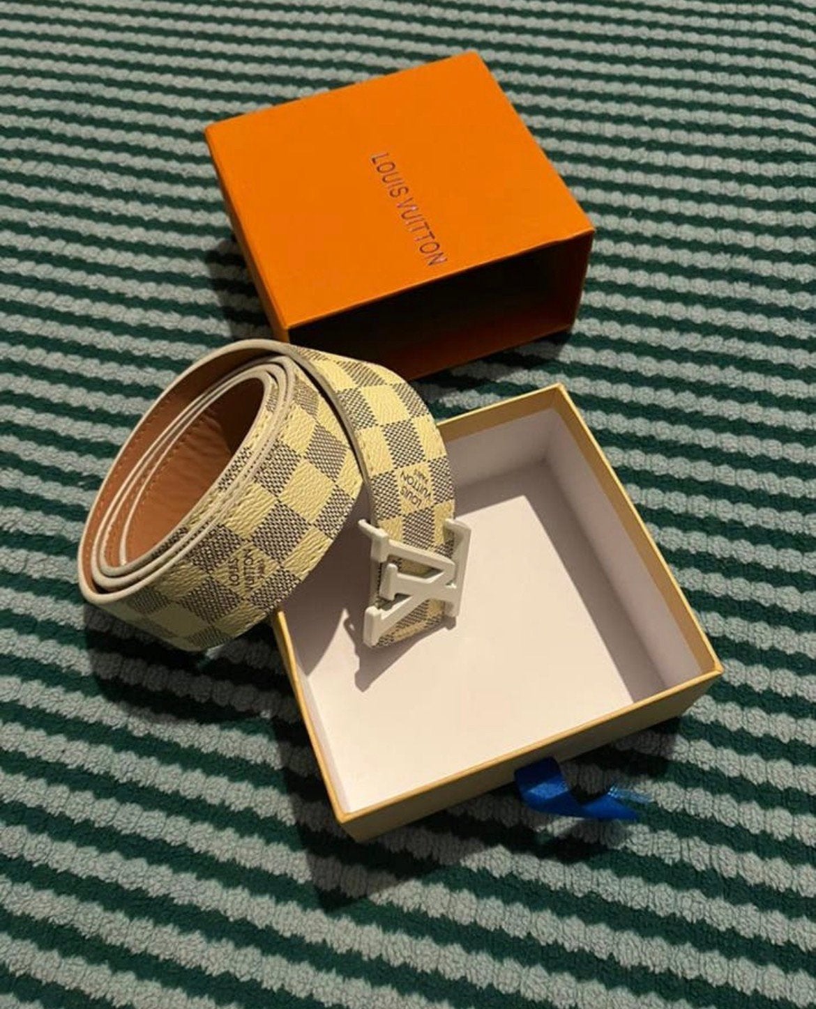 LV louis vuitton belt, Ophalen, Zo goed als nieuw