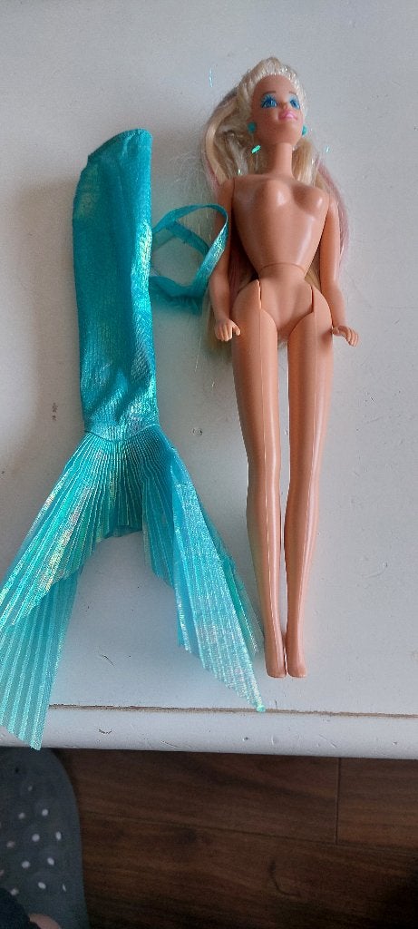 Barbie Mermaid 1991 vintage mattel, Verzenden, Gebruikt