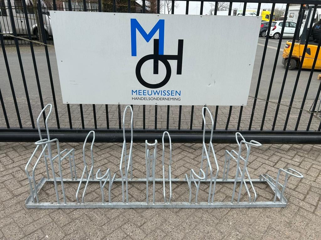 Dubbelzijdig fietsenrek/fietsenrekken voor 12 fietsen, Enlèvement, Utilisé