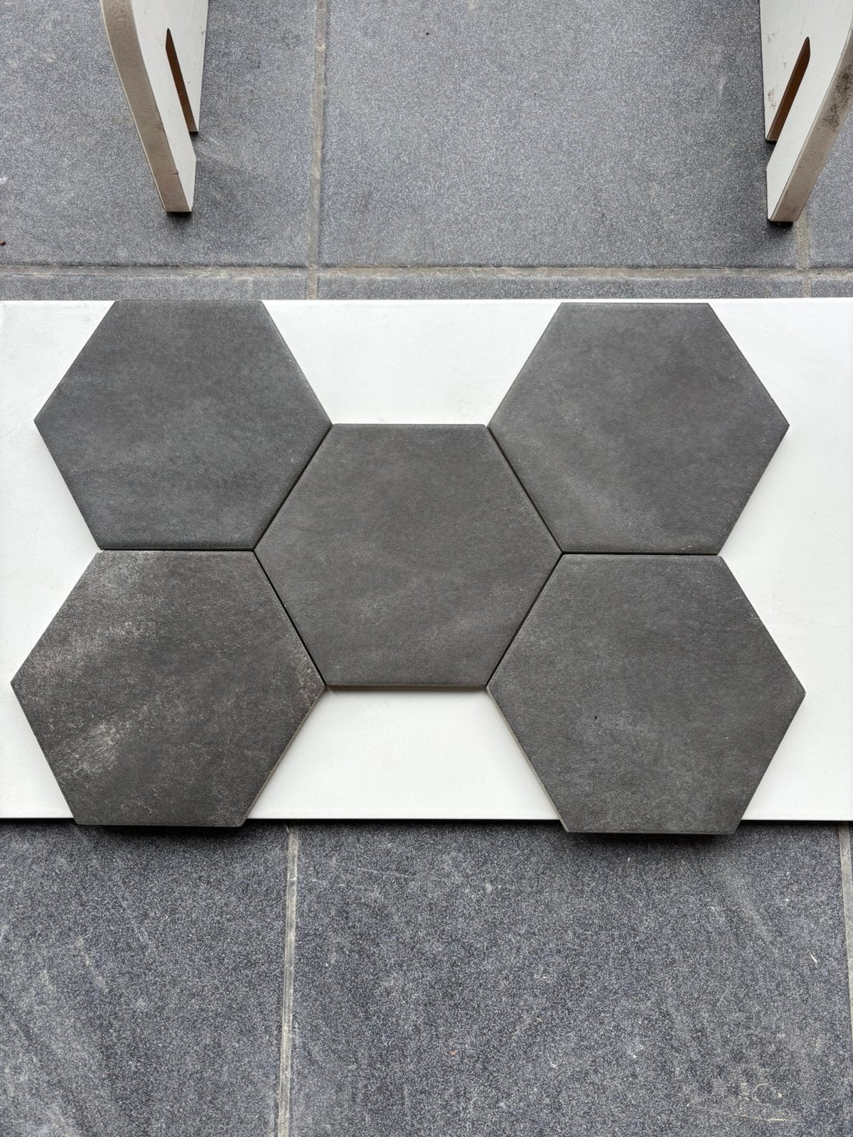 Esagone 15/17,3 noir ou anthracite à motif prix au m2, Bricolage & Construction, Enlèvement, Neuf