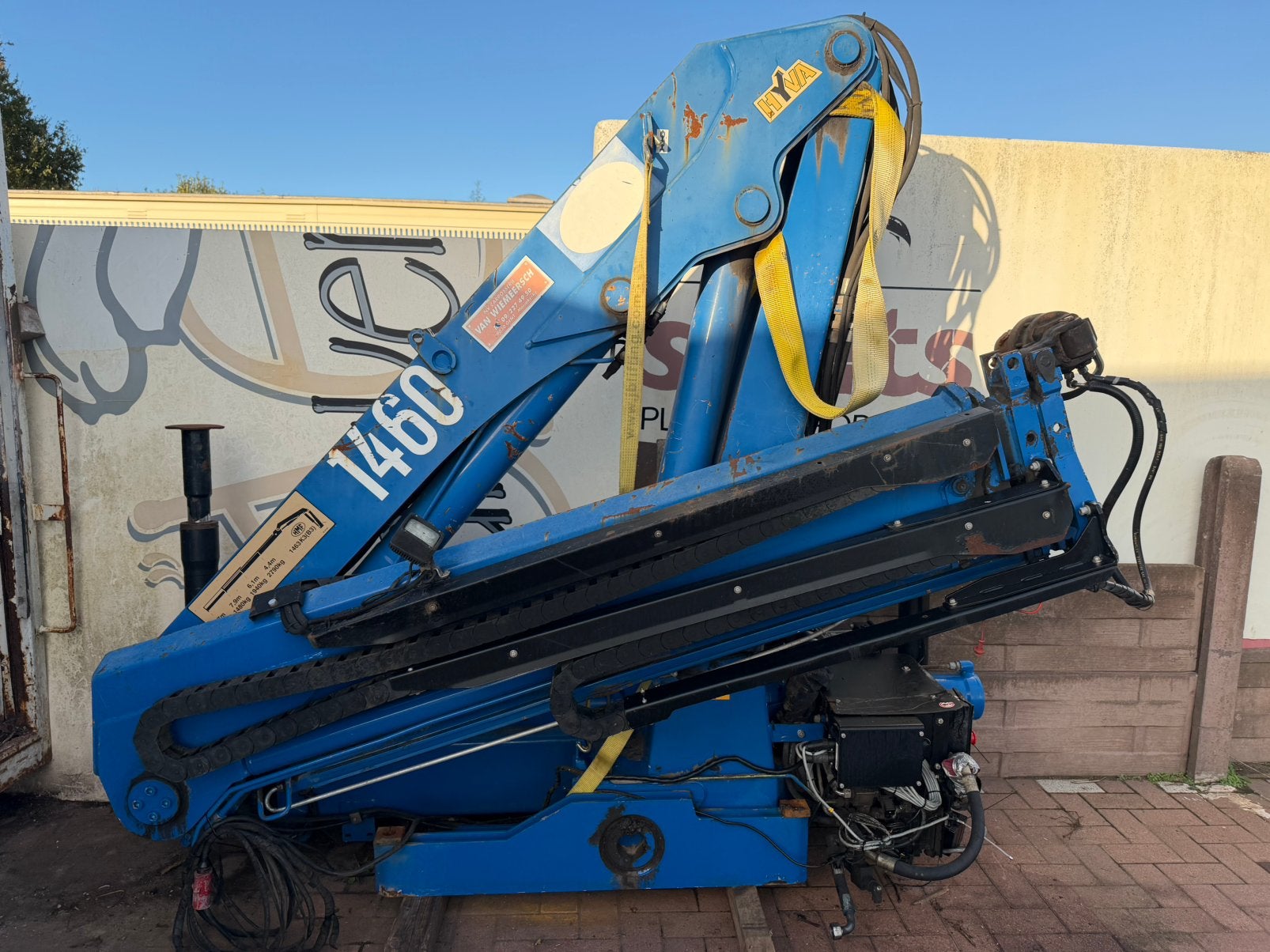 vrachtwagen laadkraan HMF 1460 met radiobesturing, Autos, Entreprise, Achat