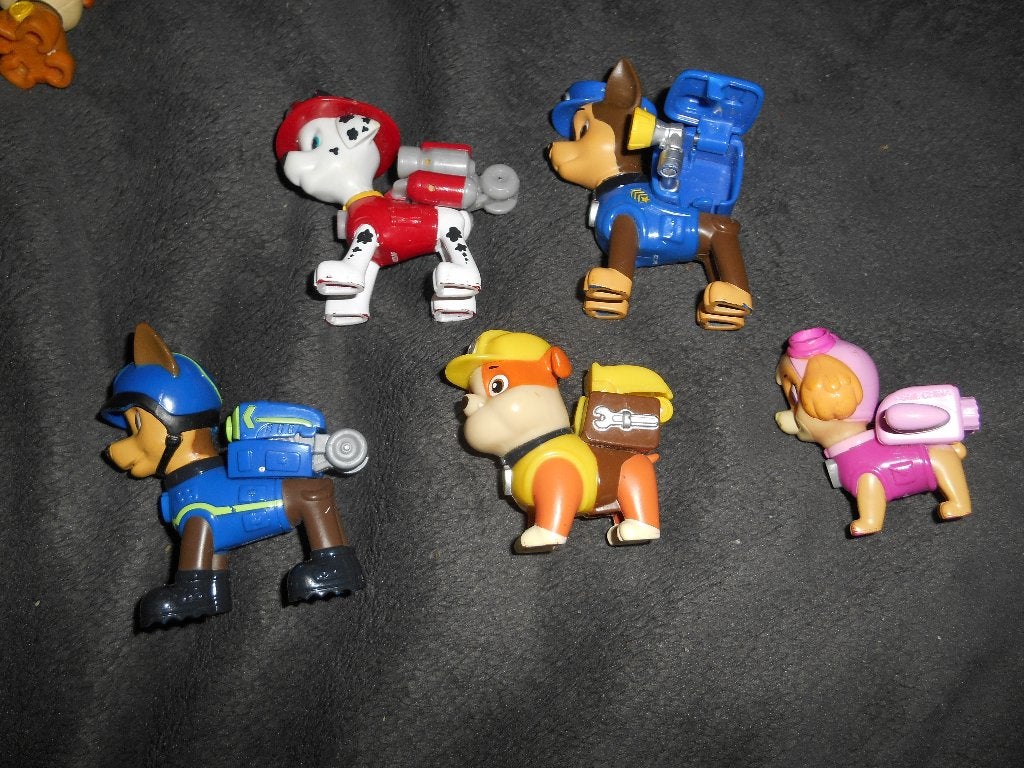 Pat Patrouille lot de 5 figurine, Enlèvement ou Envoi