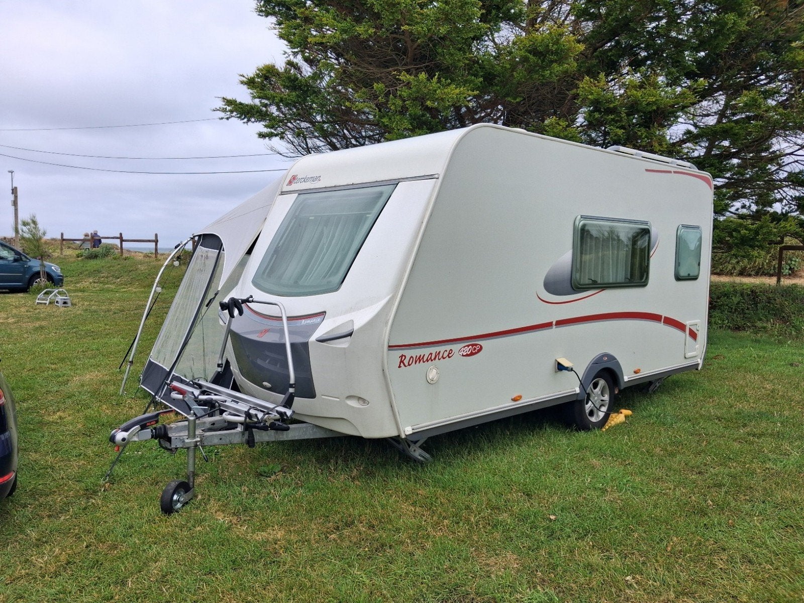 caravan sterckeman, Ophalen