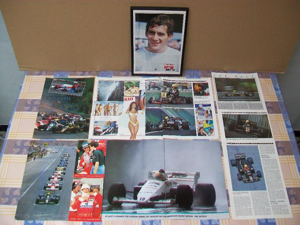 Ayrton Senna - F1 - Lotus Honda McLaren Renault Marlboro, Ophalen of Verzenden, Gebruikt, Formule 1