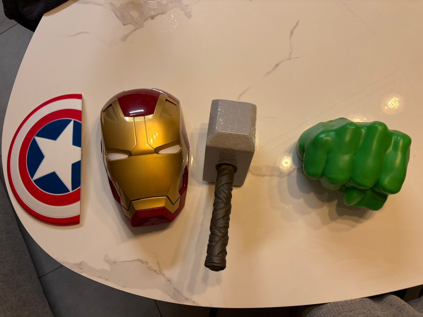 Lampes 3D Marvel, Enlèvement, Comme neuf