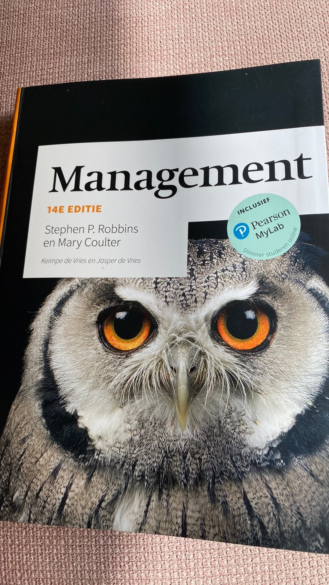 Mary A. Coulter - Management 14e editie, Boeken, Ophalen of Verzenden, Nederlands, Mary A. Coulter; Stephen P. Robbins