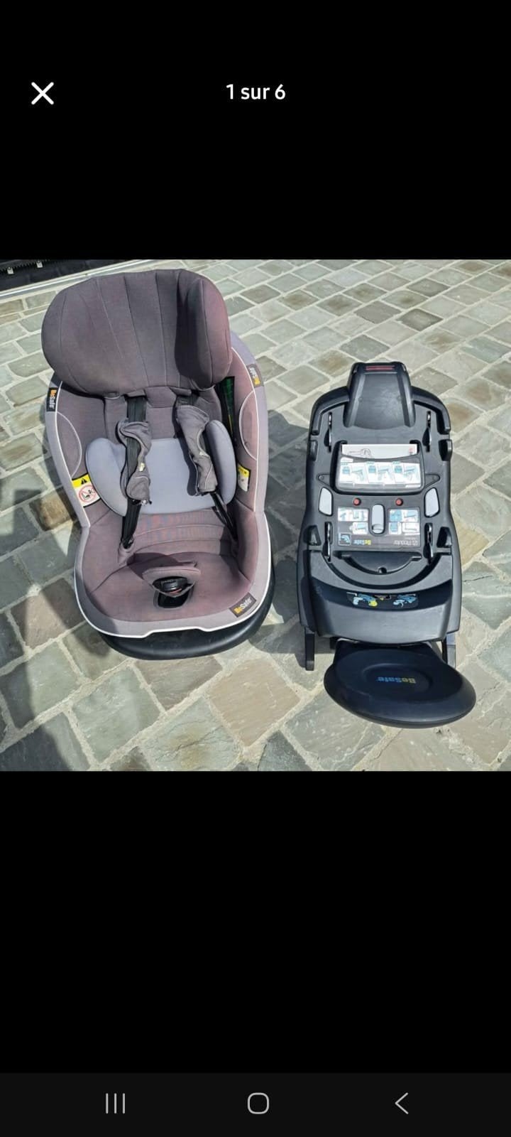 Siège auto BE SAFE très bon état, Enlèvement ou Envoi, Utilisé