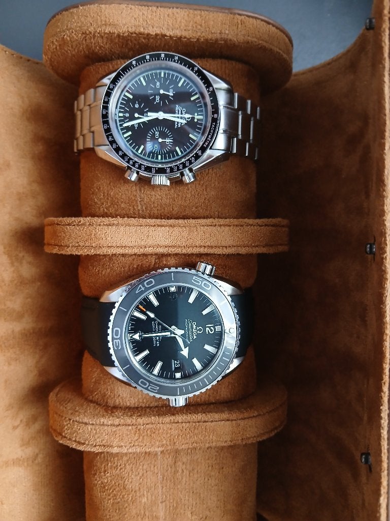 Omega planet oceaan en snelheid, Handtassen en Accessoires, Horloges | Heren, Staal, Gebruikt, Staal, Verzenden