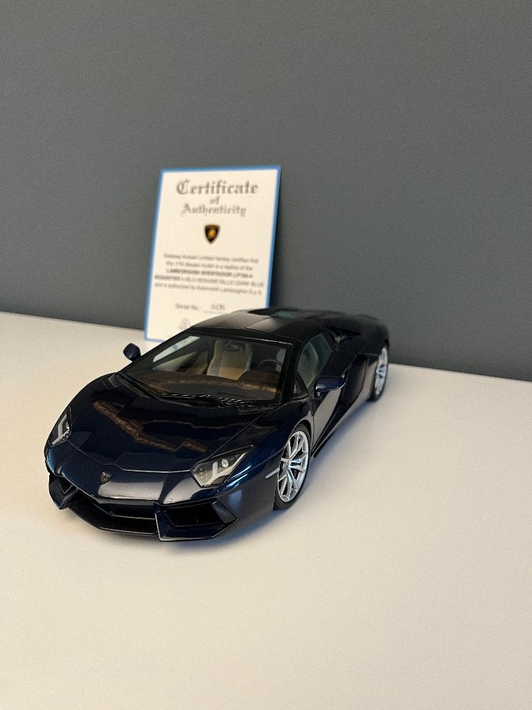 AUTOart Lamborghini Aventador LP700-4 Roadster 1/18, Hobby en Vrije tijd, Modelauto's | 1:18, Ophalen of Verzenden, Zo goed als nieuw