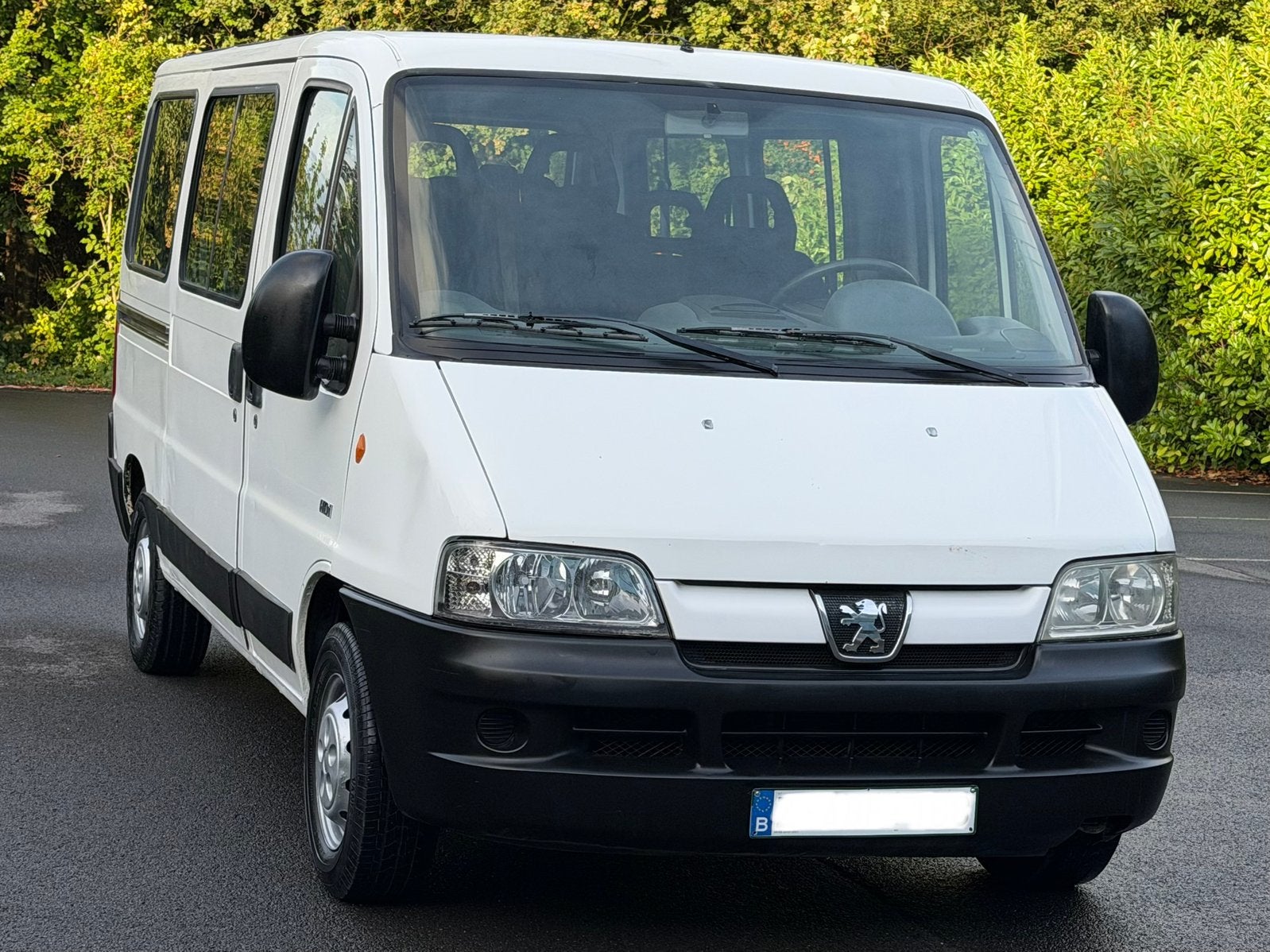 Peugeot boxer 2.0 Hdi/9 zitplaatsen - Airco -, Stof, 4 cilinders, Wit, 9 zetels