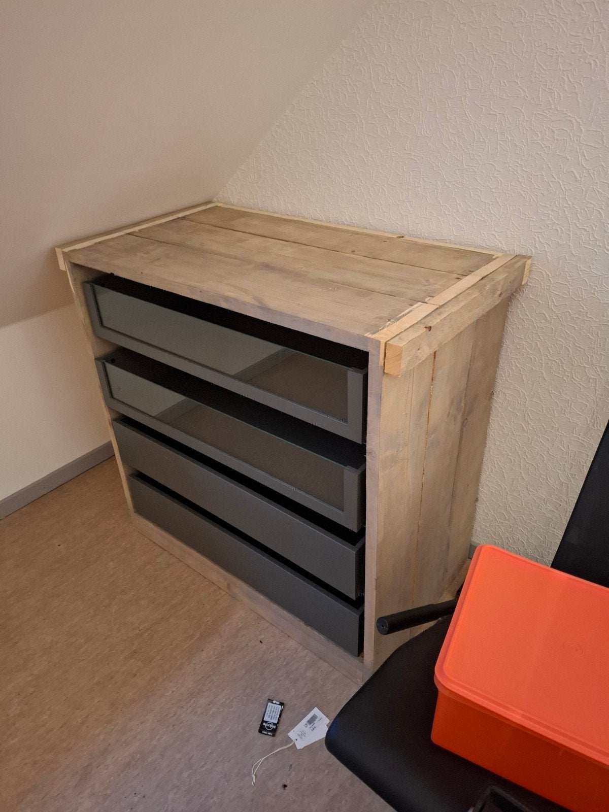 lade kast met pax lades, Huis en Inrichting, Ophalen, Glas