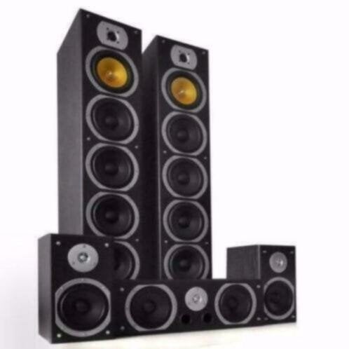 Home cinema set Zwart V9B, Audio, Tv en Foto, Luidsprekerboxen, Ophalen of Verzenden, Nieuw, Subwoofer, Overige merken