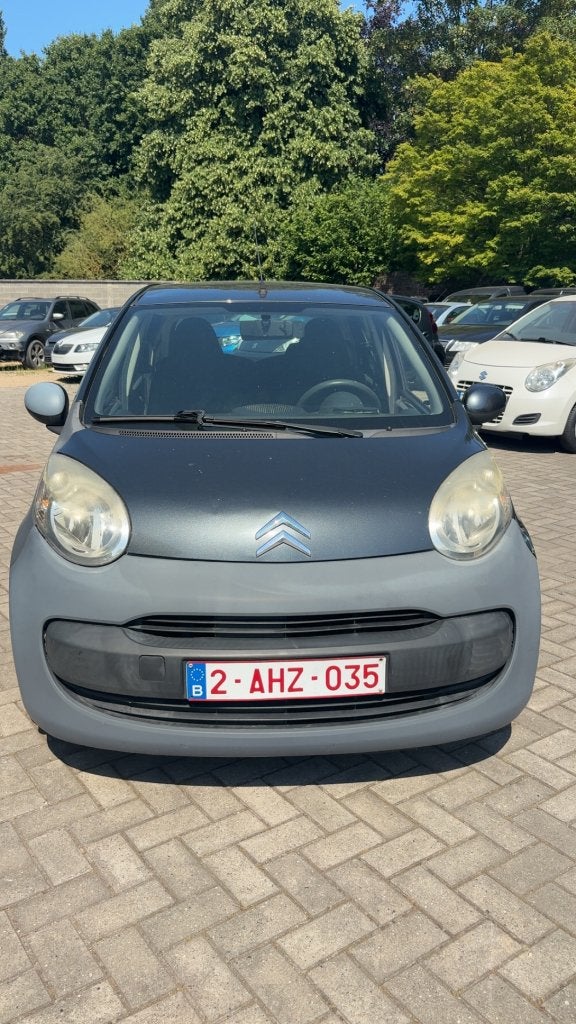 Citroën c1, Auto's, Voorwielaandrijving, 4 zetels, Stof, Zwart
