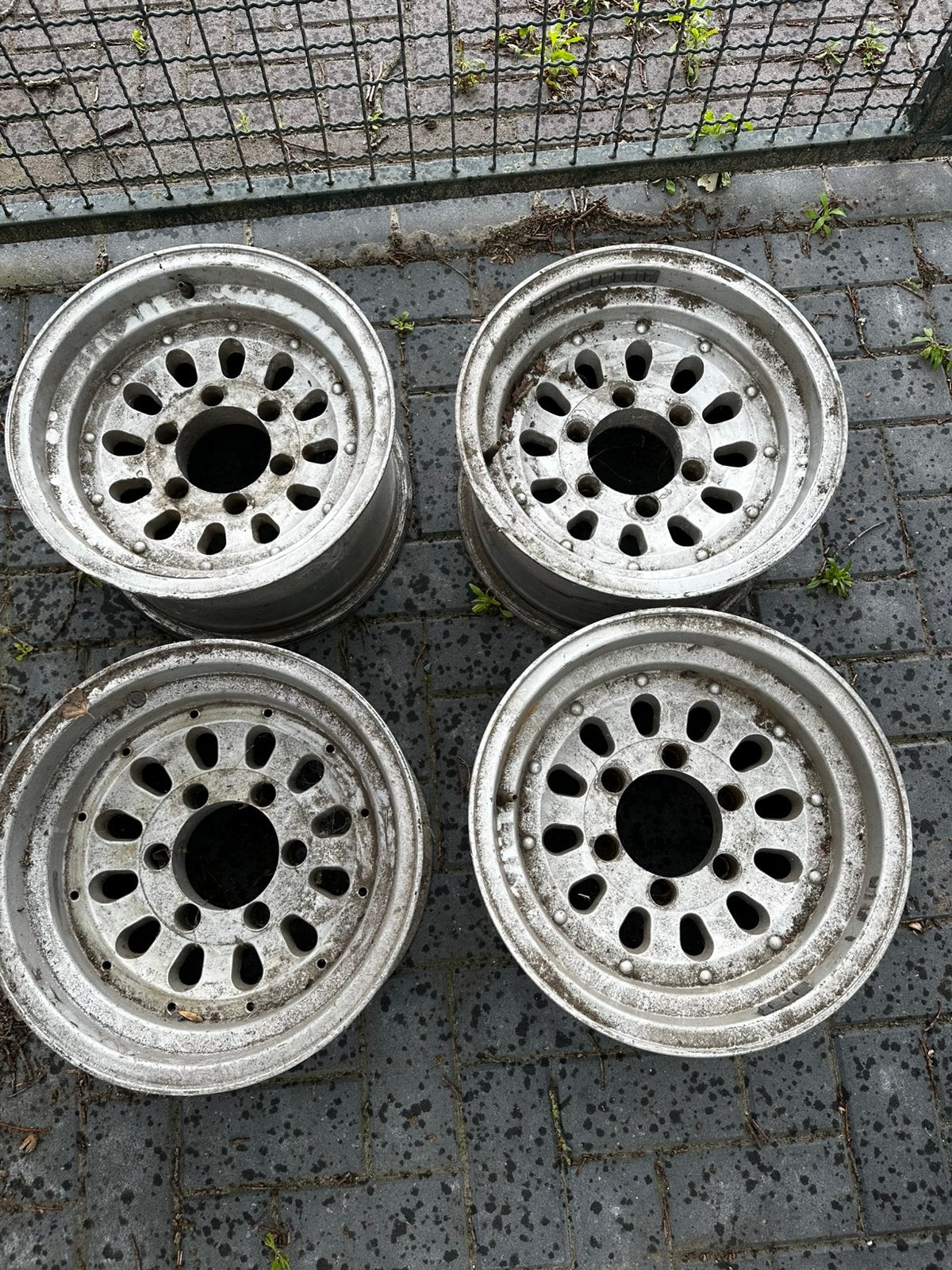 Nissan patrol alluminium velgen 15”, Auto-onderdelen, Banden en Velgen, Ophalen, Velg(en)