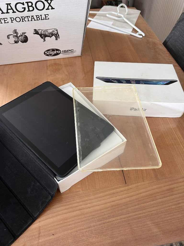 Apple tablet Ipad air, Computers en Software, Apple iPads, Gebruikt, Apple iPad Air, 64 GB, Wi-Fi