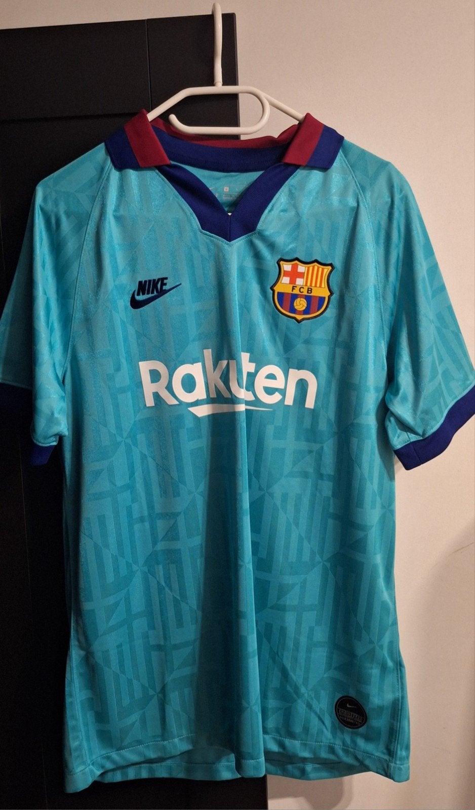 Troisième maillot Nike Barça FC Barcelona 2019/20 — Taille L, Taille L, Enlèvement ou Envoi, Maillot