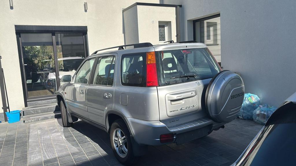 Honda CR-V 2001 2.0 essence 55.000 km boite auto 1 er main, Autos, Cuir, Argent ou Gris, Achat, Entretenue par le concessionnaire