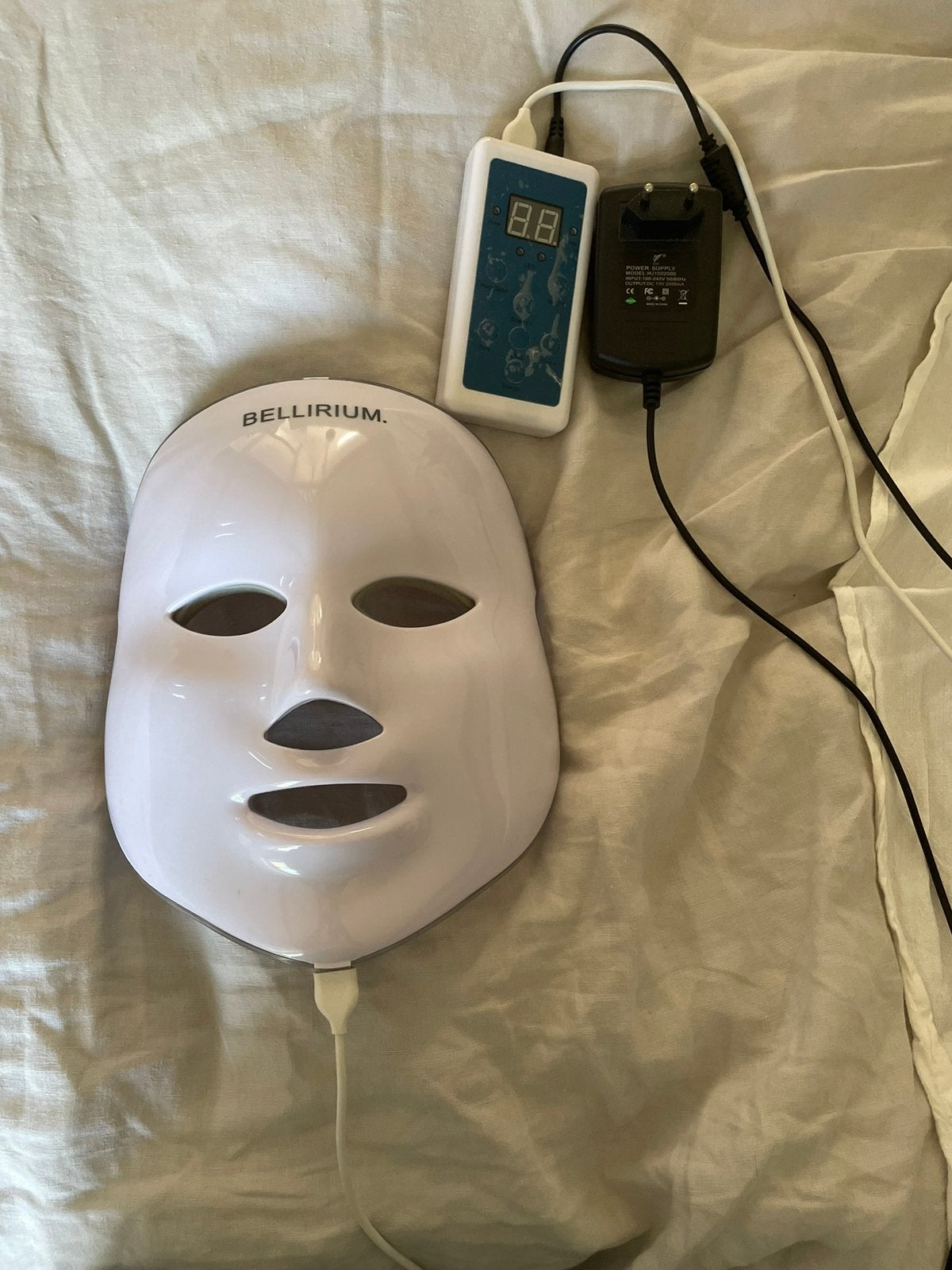 Gezichtsmasker led gezichtsmasker. Bellirium, Ophalen of Verzenden, Zo goed als nieuw