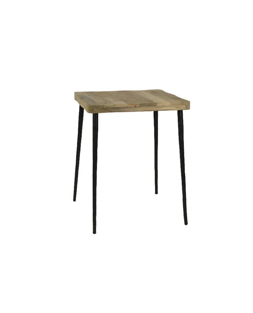 Eettafel merk Pomax 60x60 cm, Huis en Inrichting, Ophalen, 50 tot 100 cm, Vierkant, 50 tot 100 cm